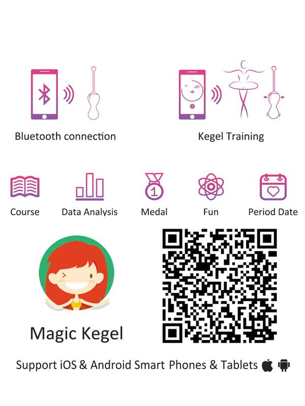 Magic Motion - Smart Kegel Master Balls Rosa