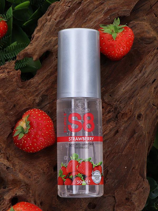 S8 - Lubrificante base Acqua 50ml Fragola
